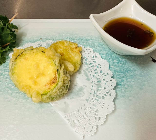 Zucchini Tempura.