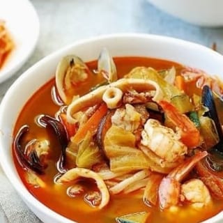 Kimchi Seafood Soup