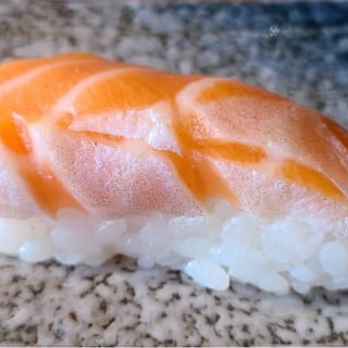 Salmon Belly Sushi or Sashimi