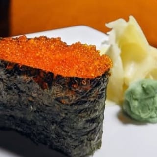 Flying Fish Egg Sushi or Sashimi