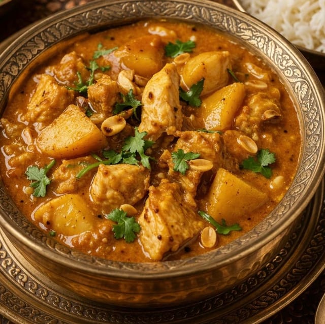 Massaman Curry Lunch.