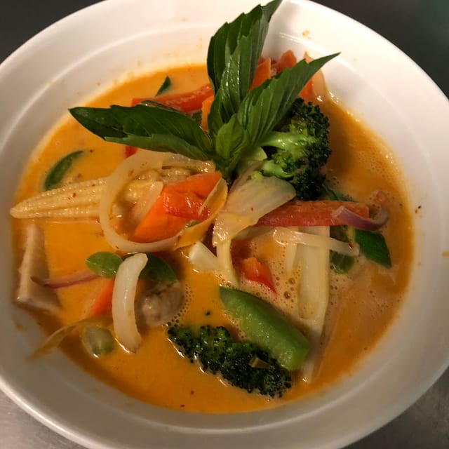 Panang Curry Lunch.