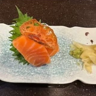 Salmon Sushi or Sashimi