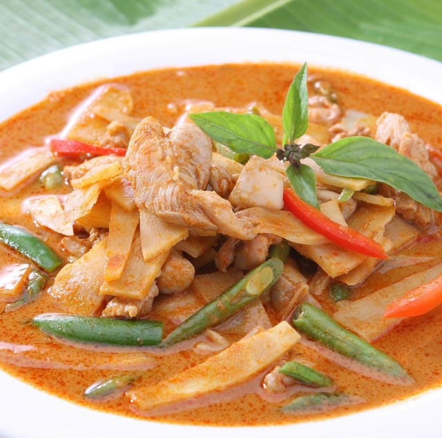 Red Curry Lunch.