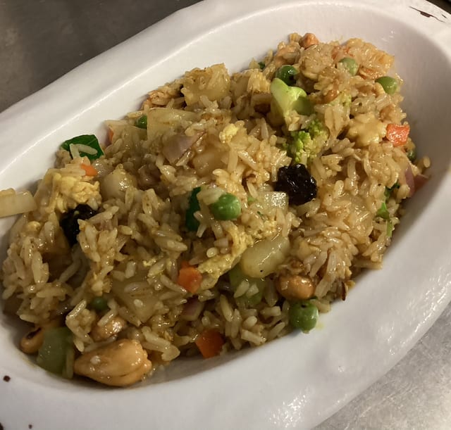 Pineapple Fried Rice.