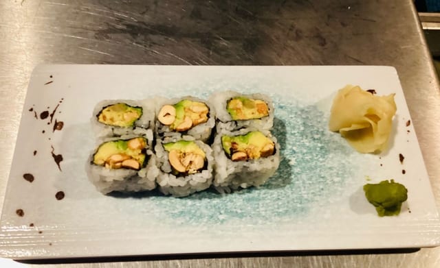 Peanut Avocado Roll.