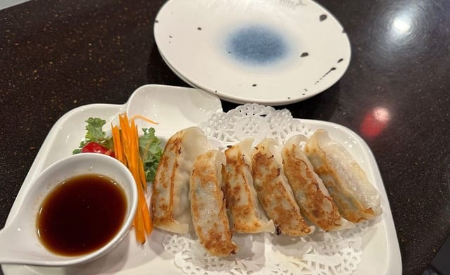 Pork Gyoza.