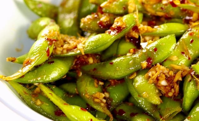 Spicy Edamame.