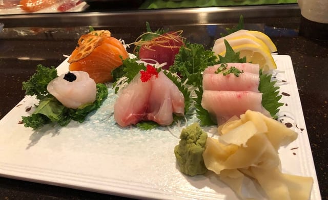 Sashimi Dinner.