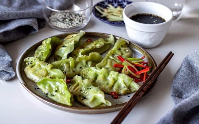 Vegetable Gyoza.