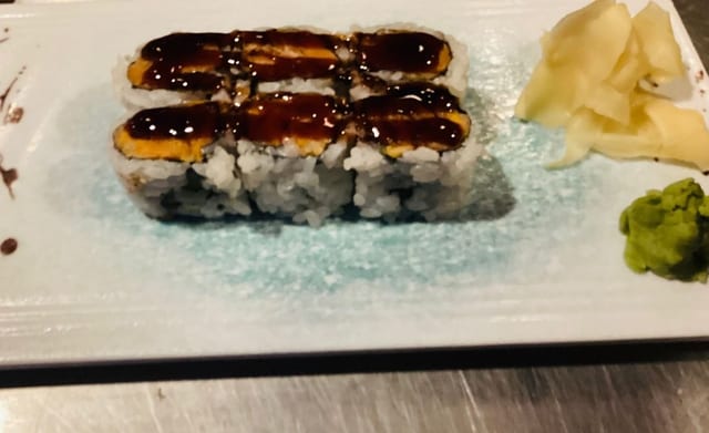 Sweet Potato Tempura Roll.
