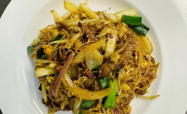 Curry Noodles.