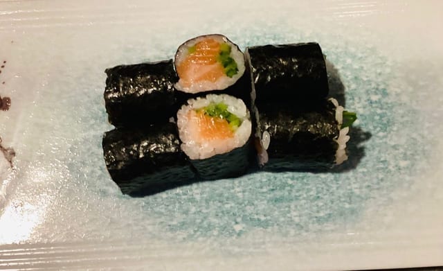 Salmon Jalapeno Roll.