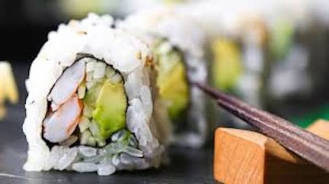 Shrimp Avocado Roll.