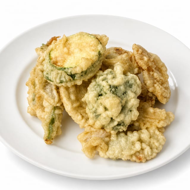 Shrimp or Vegetable Tempura Appetizer.