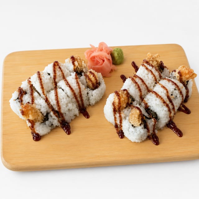Chicken Tempura Roll.