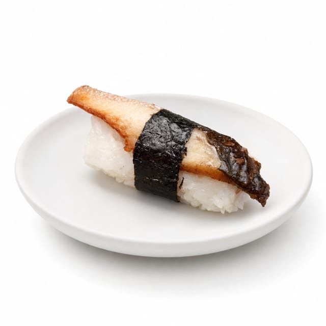 Eel Sushi or Sashimi.