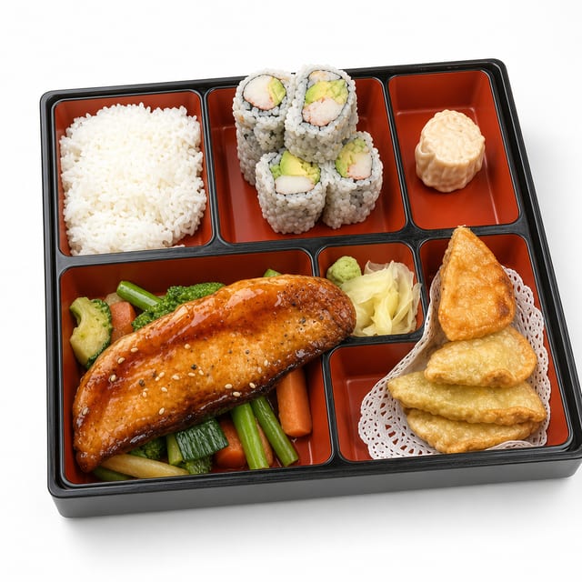 Teriyaki Bento Box.