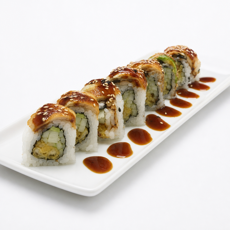 Indulge in Our Dragon Roll