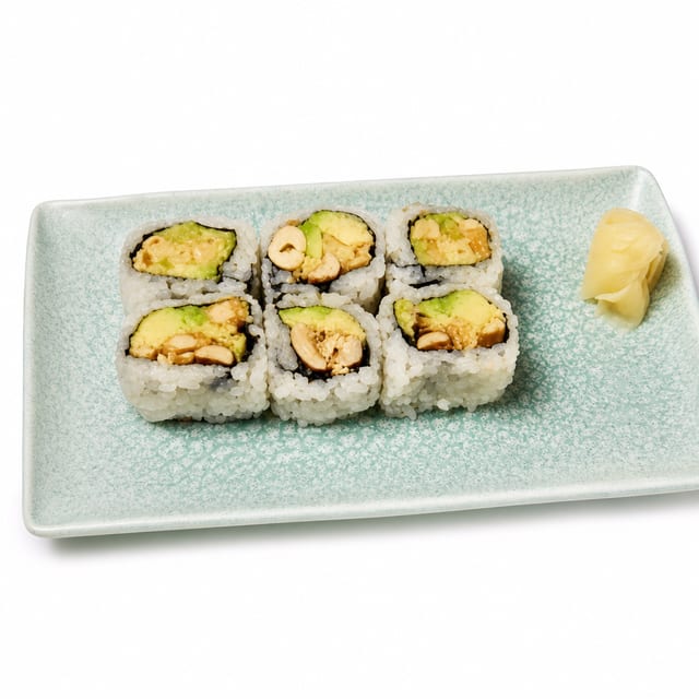 Peanut Avocado Roll.