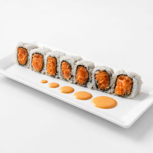Spicy Salmon Roll.