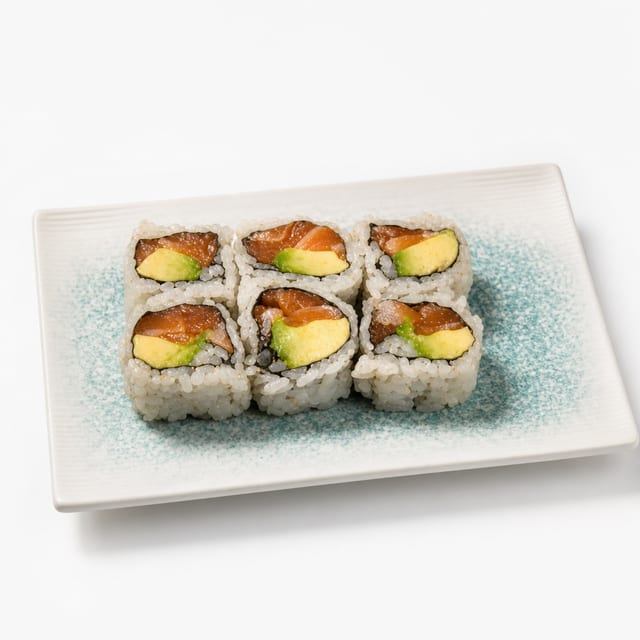 Salmon Avocado Roll.